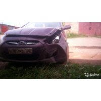 Продам а/м Hyundai Solaris битый
