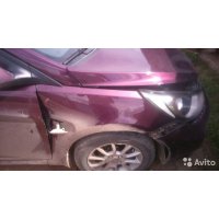 Продам а/м Hyundai Solaris битый