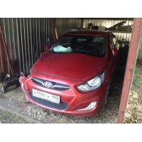 Продам а/м Hyundai Solaris битый