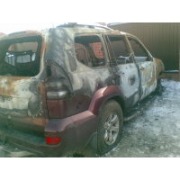 Продам а/м Toyota Land Cruiser Prado после пожара