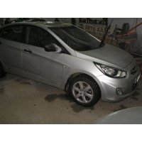 Продам а/м Hyundai Solaris битый